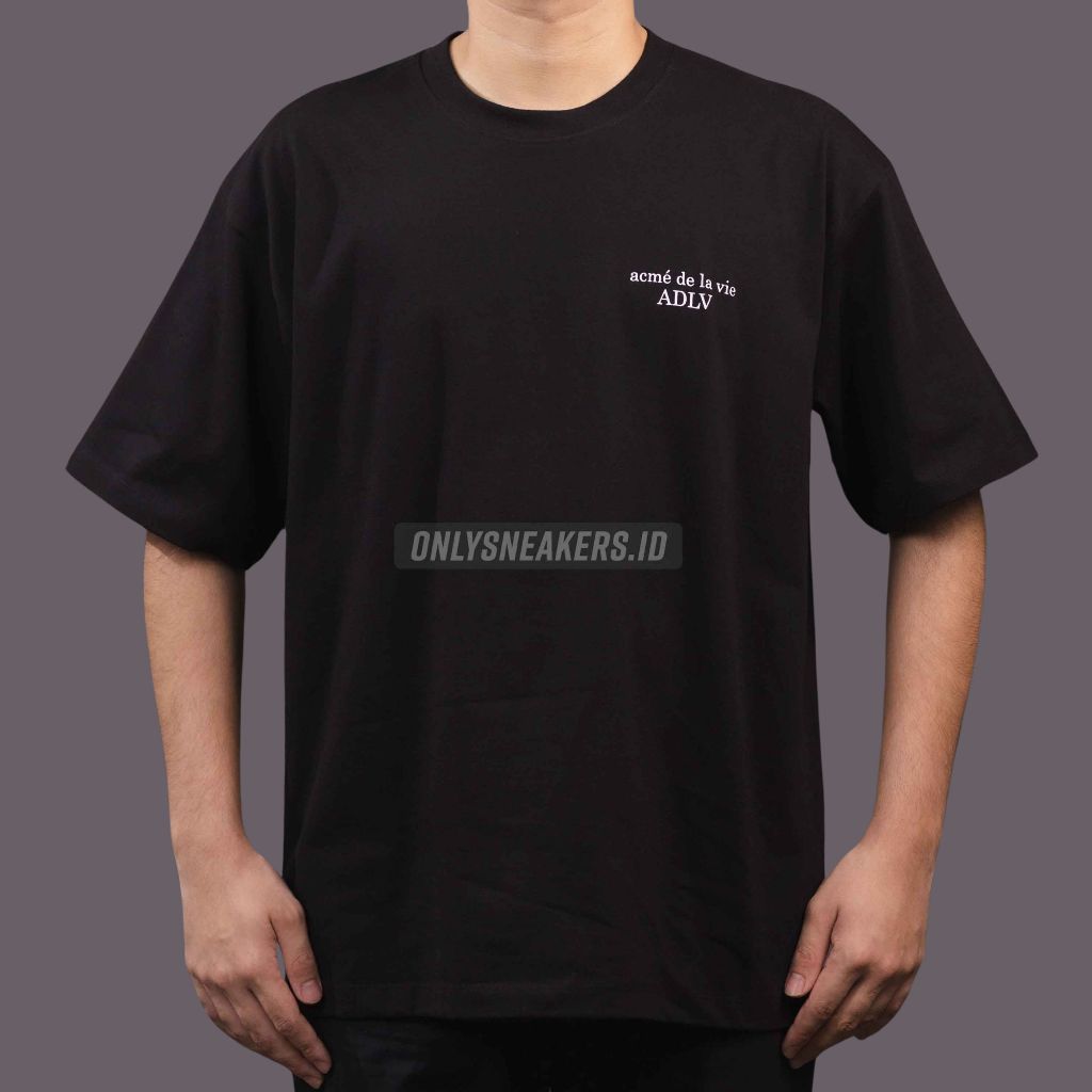 ADLV BASIC LOGO BLACK TEE