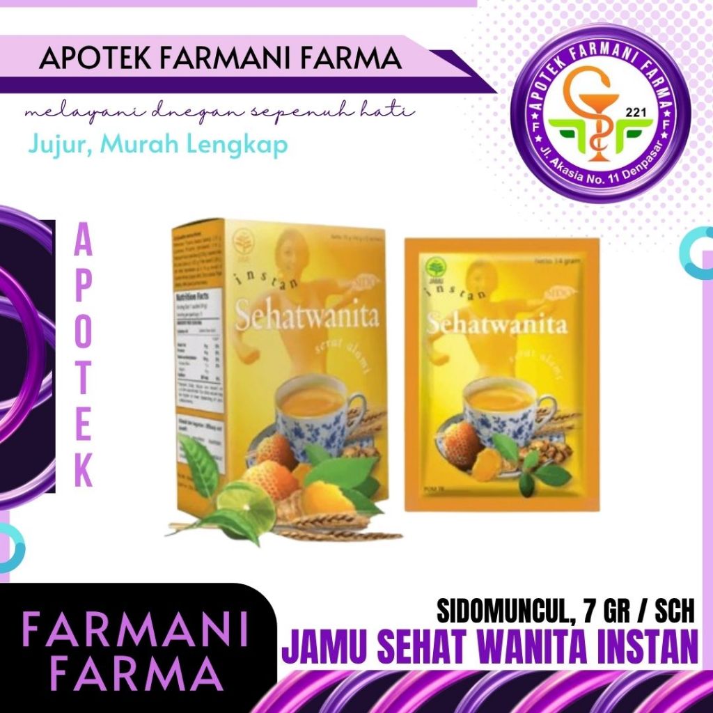 

SIDOMUNCUL JAMU SEHAT WANITA INSTAN 1 SACHET / SIDOMUNCUL / JAMU / WOMAN HERBAL / JAMU KEWANITAAN