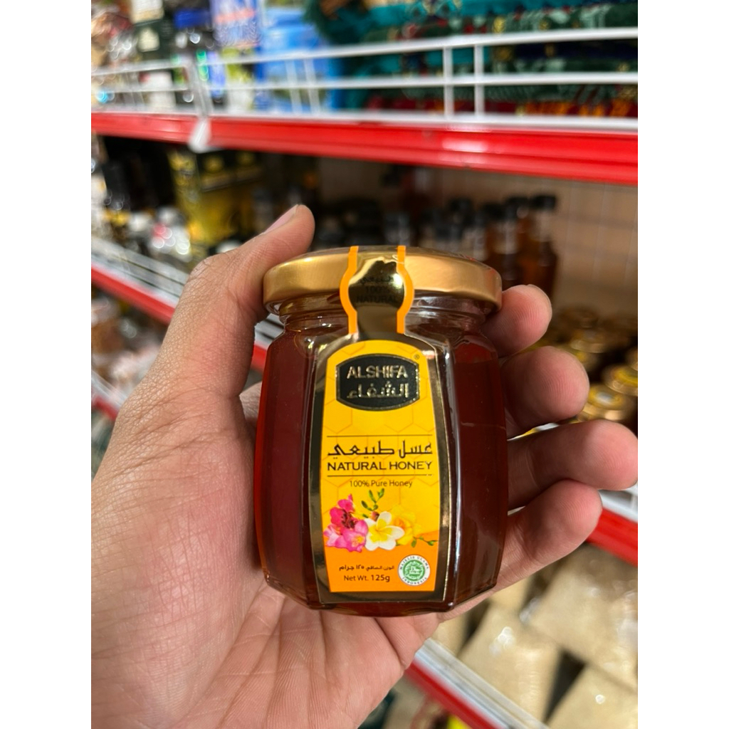 

ALSHIFA Madu Murni 125g - Honey Natural 100% Pure Produk ALSHIFA