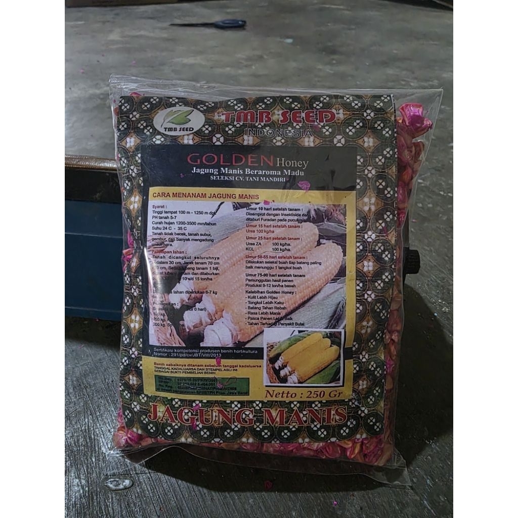 Golden 250gram Benih Bibit Jagung Manis Madu