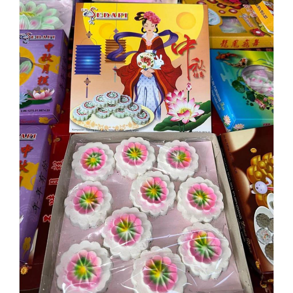

Kue putu sedapi wijen isi 10pcs