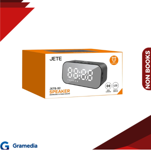 Gramedia Medan - JETE Speaker bluetooth JETE S2