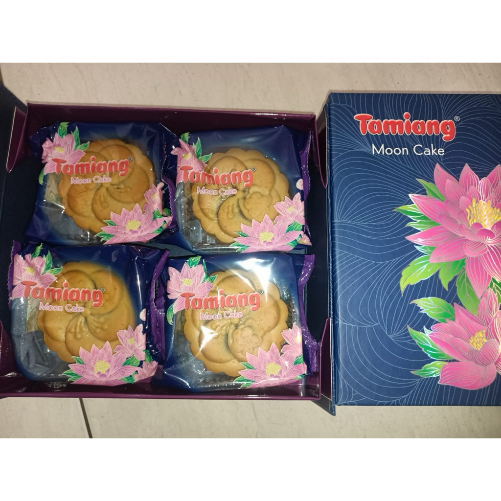 

Kue bulan Tamiang 1 kotak isi 4pcs