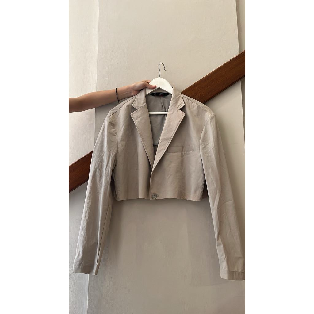 Cropped Blazer