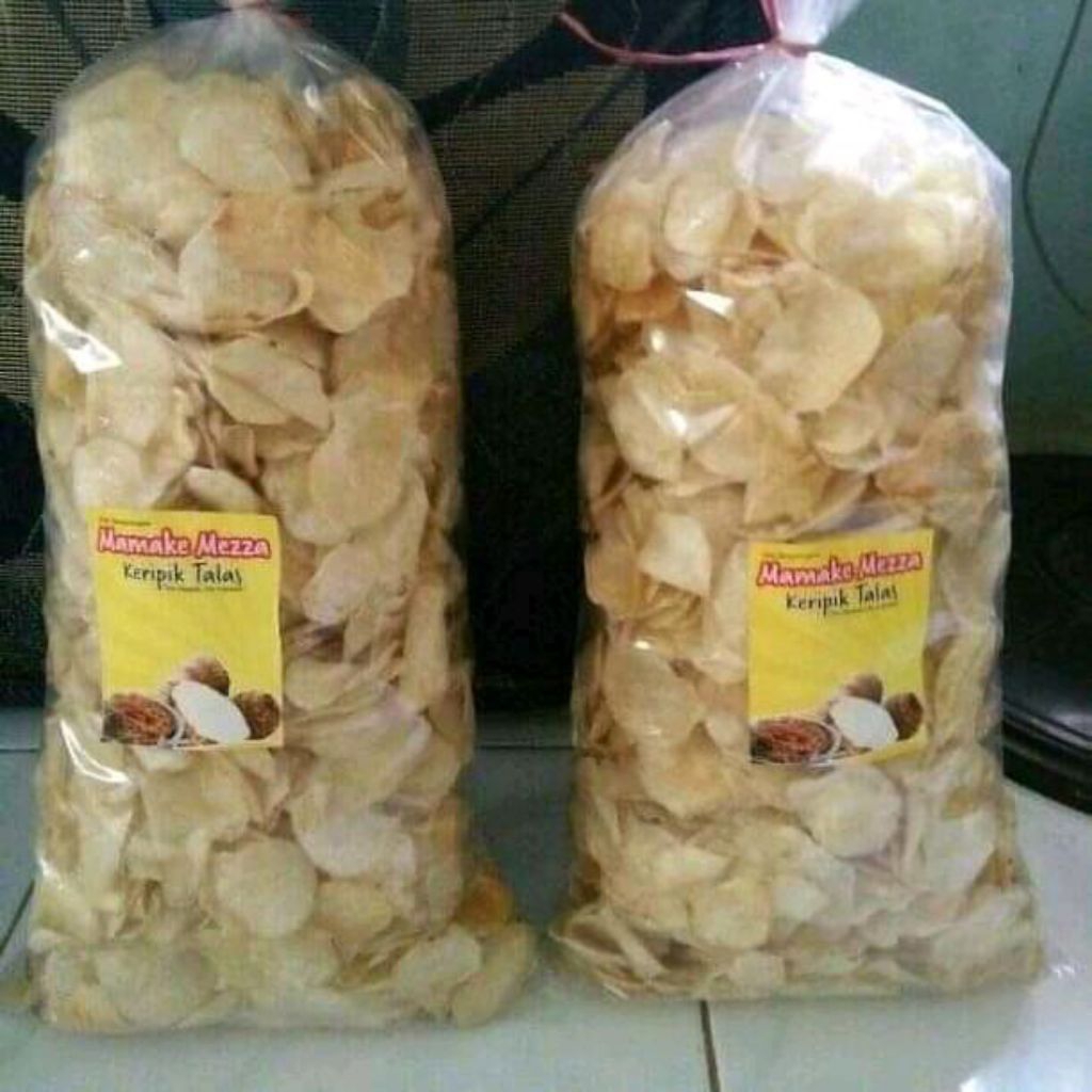 

kripik talas original home made asin gurih