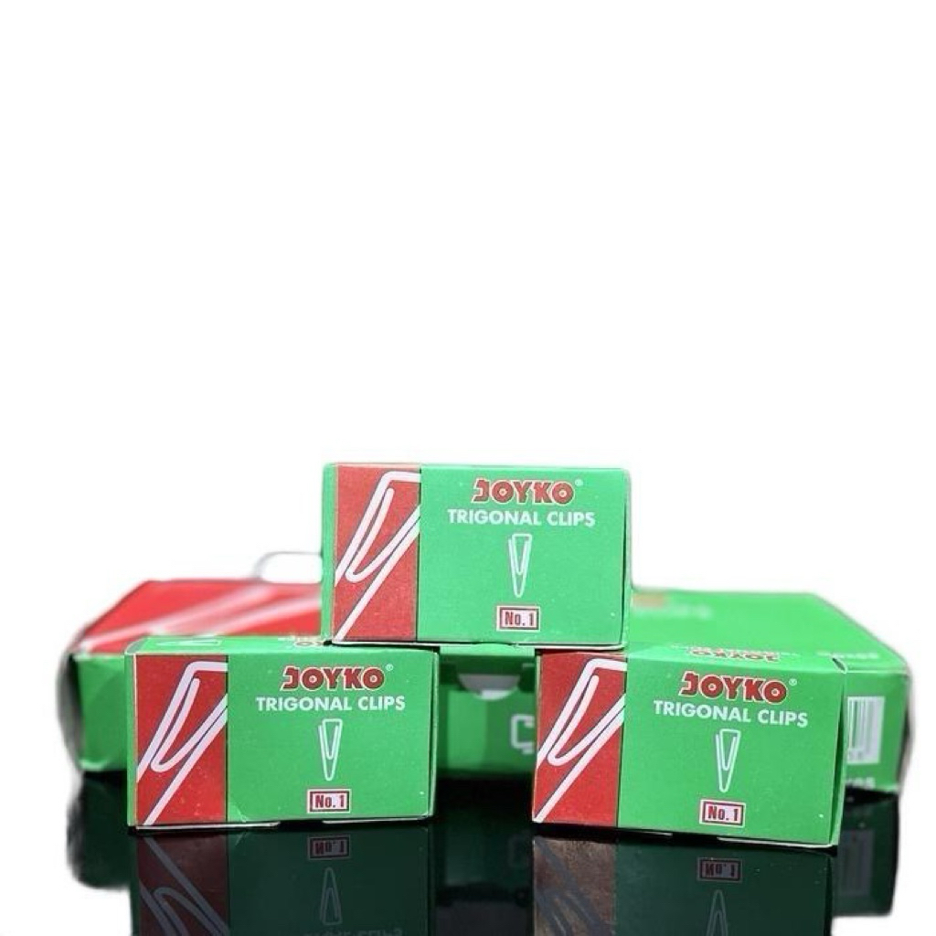 

Trigonal Clip Joyko No. 1 / Paperclip No 1 Per Kotak Kecil