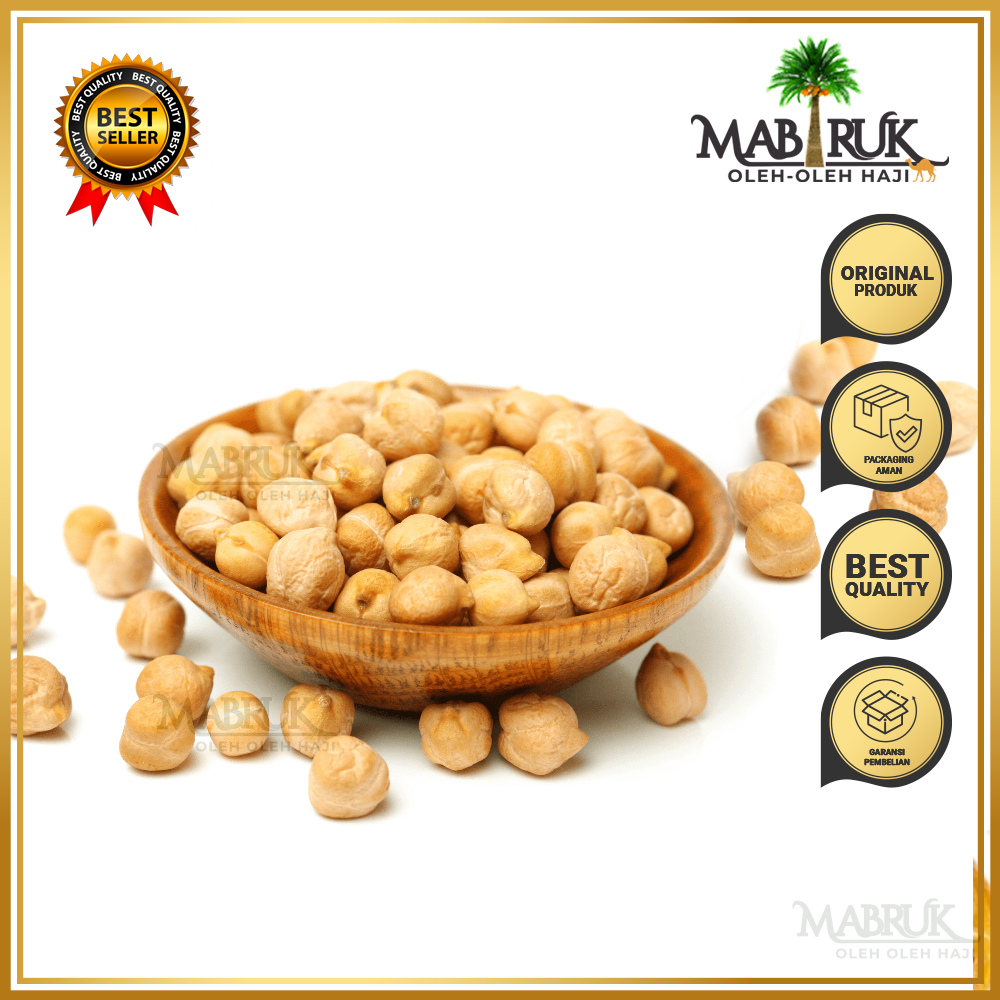 

Kacang Arab Renyah dan Gurih Berkualitas Tinggi Oleh Oleh Haji dan Umroh 500 gram