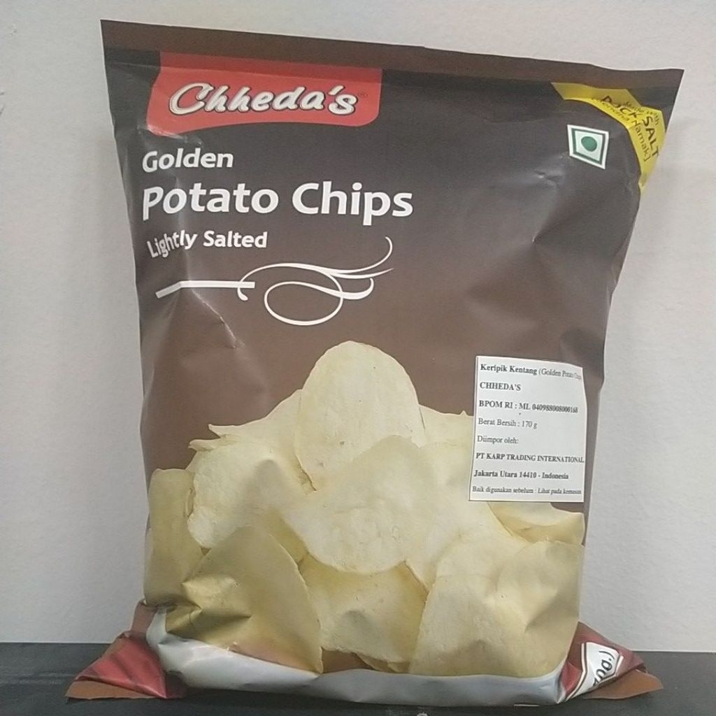 

Chhedas's Golden Potato Chips @170gr