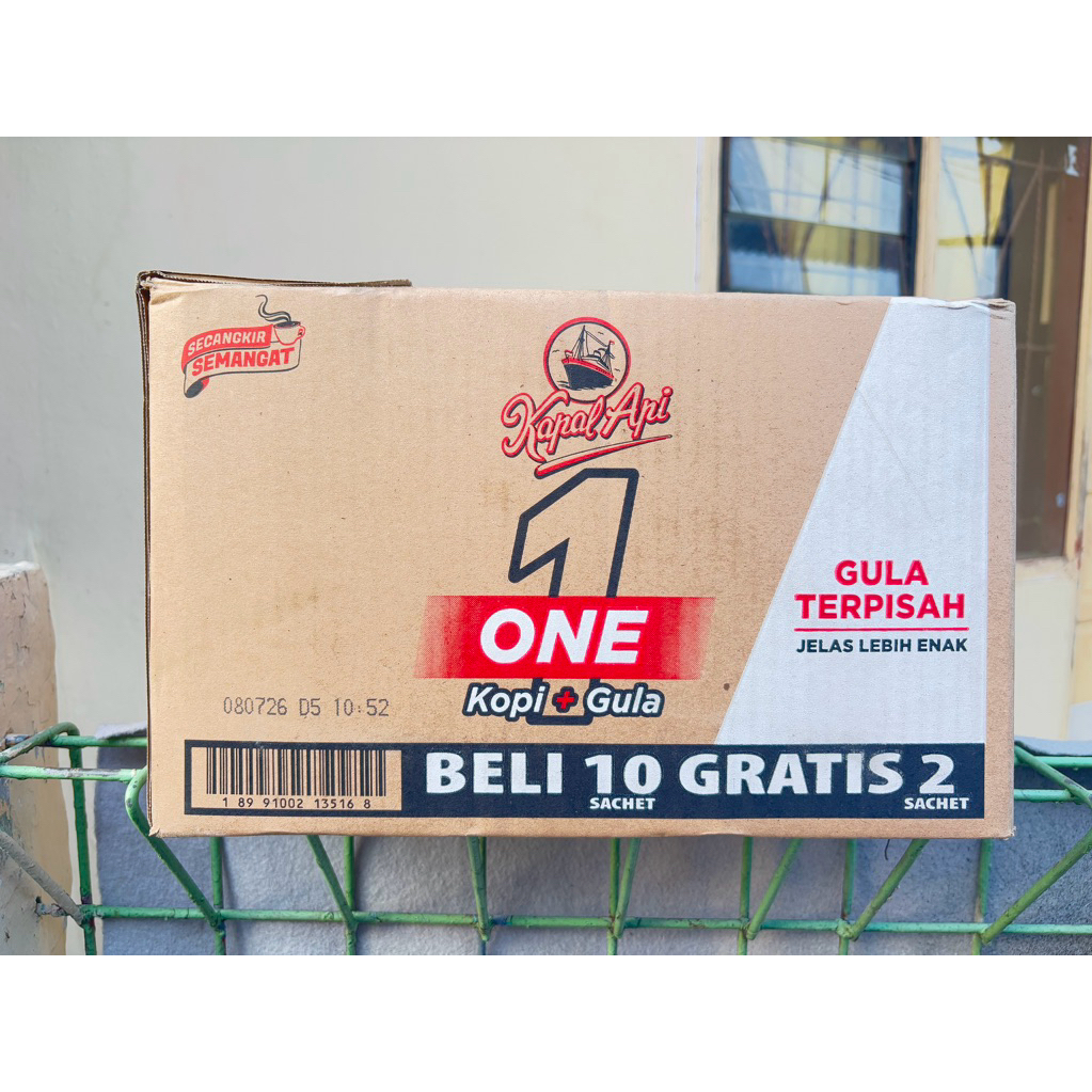 

Kapal Api One Gula Terpisah 1 Dus isi 12 renceng