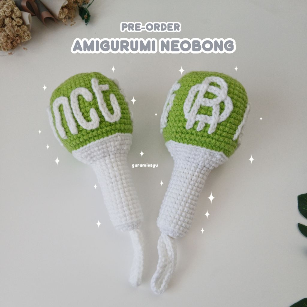 [GURUMIESYU] PRE-ORDER AMIGURUMI NEOBONG DREAM || Boneka Rajut Bagcharm Fanmade || Inspired by NCT D