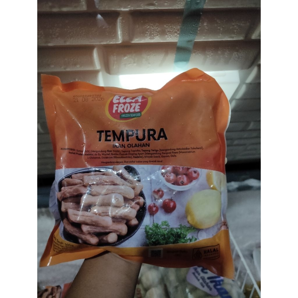 

ella froze tempura ikan 500gram