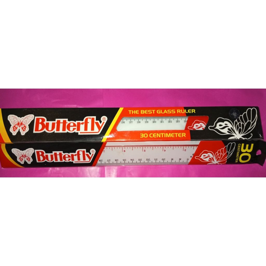 

Penggaris BUTTERFLY 30Cm
