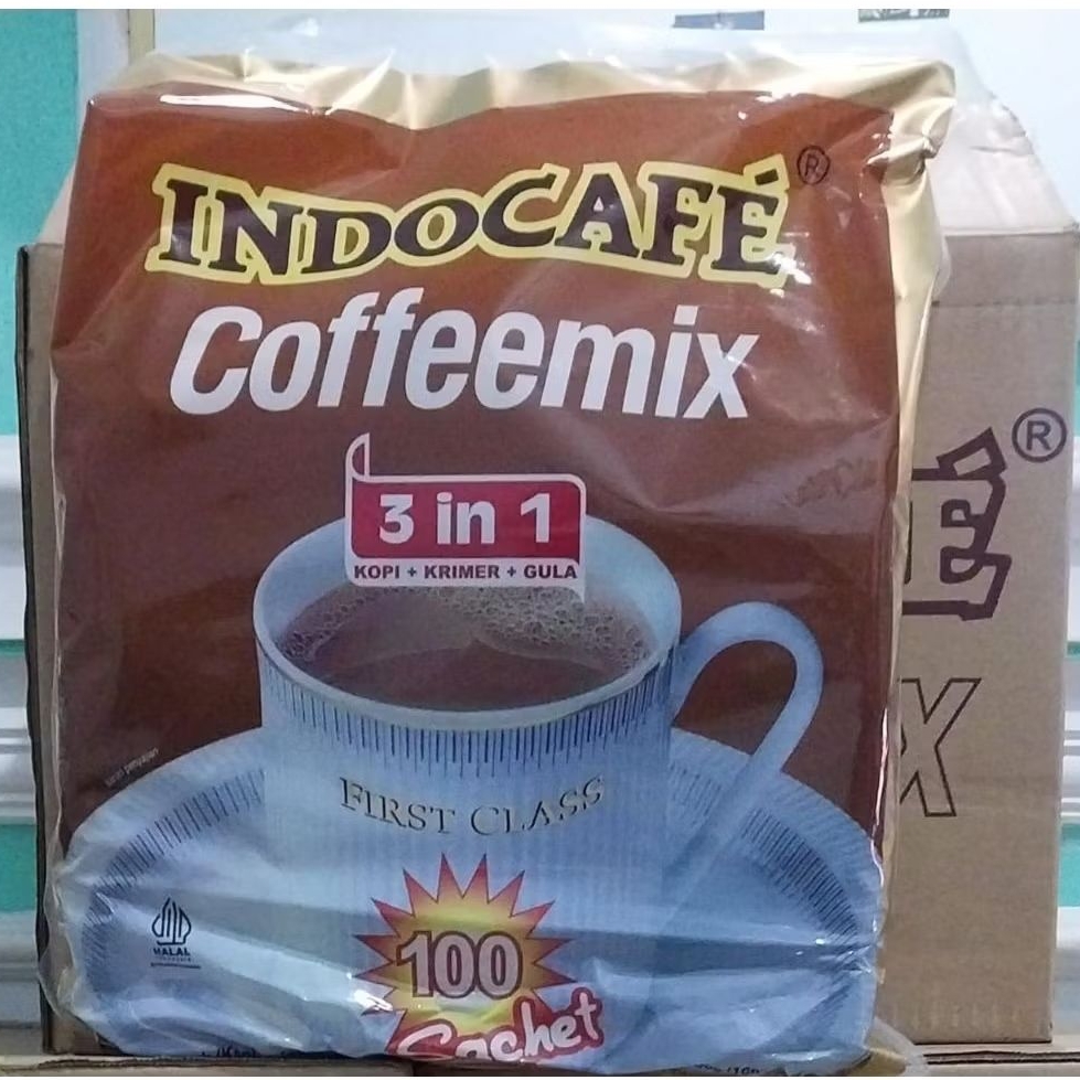 

Indocafe 1 pack isi 100 saset