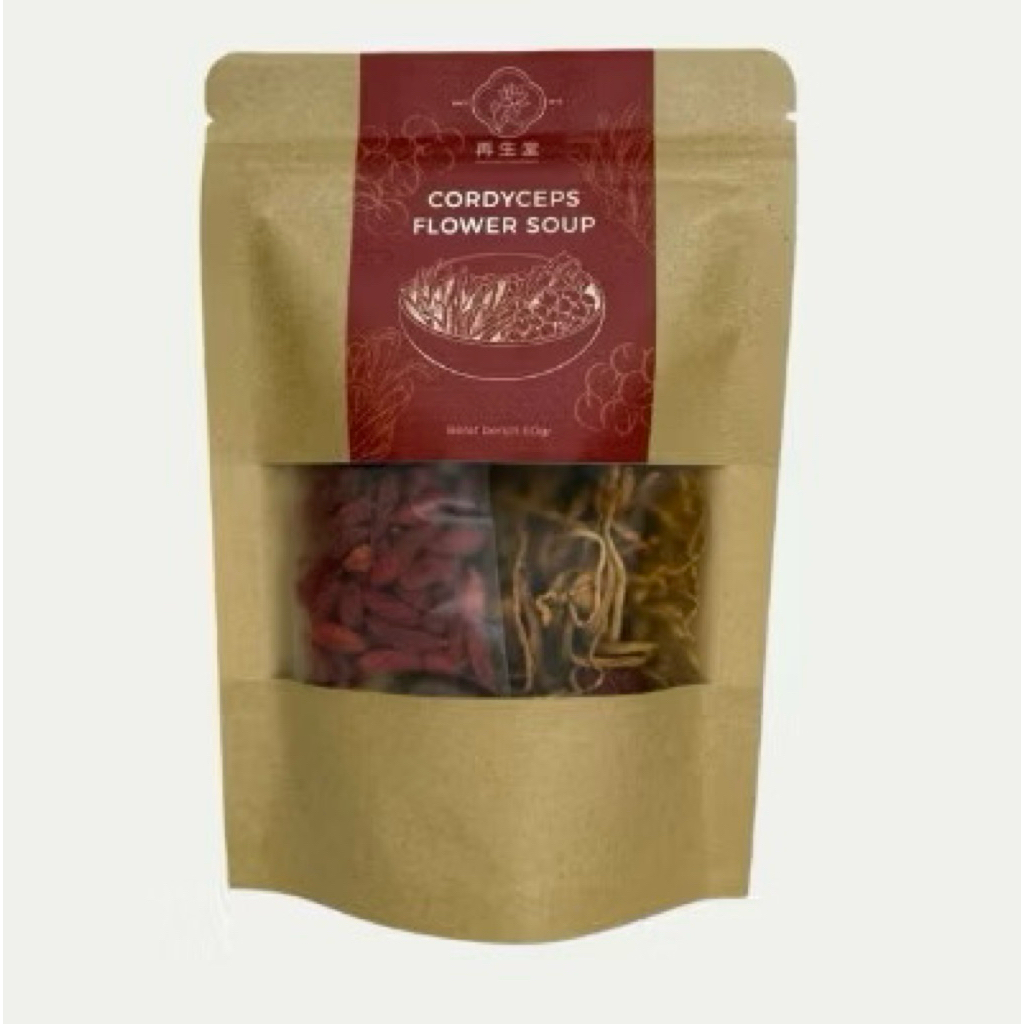 

Paket HERBAL SOUP / Sup Kesehatan Cordyceps Flower Soup 65 gram