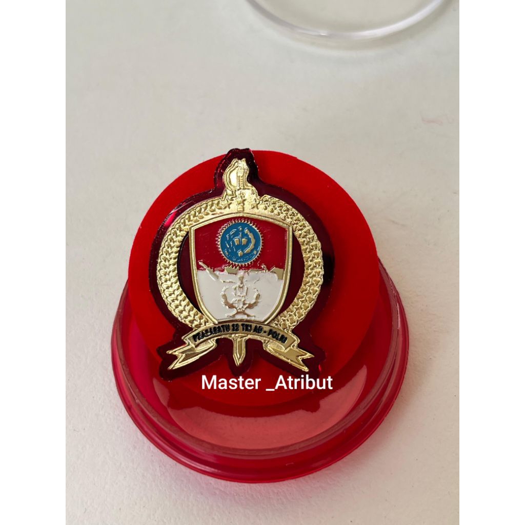 Pin Prabasatu 22 TNI AD - POLRI Terbaru Wing Prajurit bhayangkara bersatu 2022 PIN PDH PRABASATU