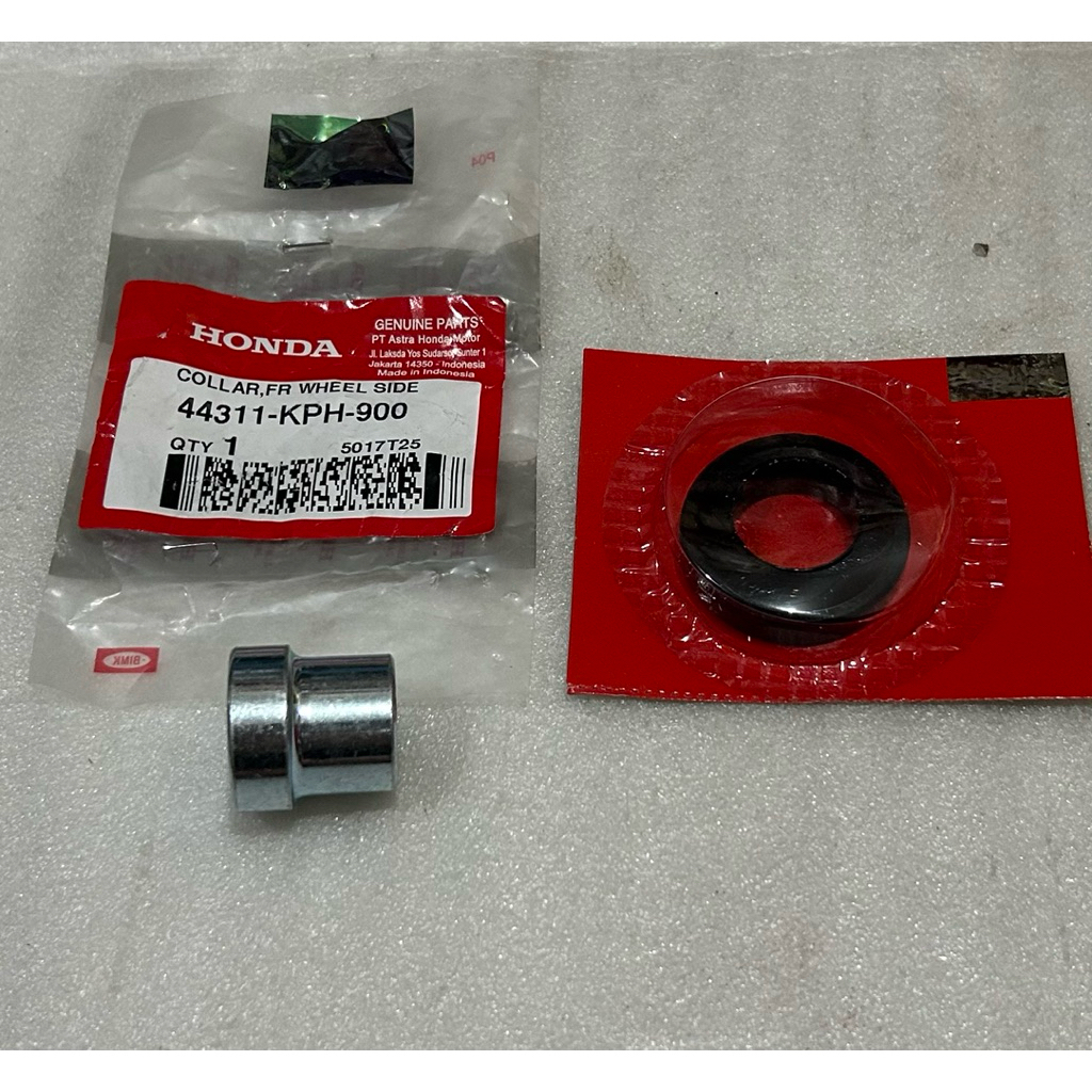 Collar Bosh Roda Depan + Seal Debu 21x37x7 Karisma Blade Revo Supra FitX FitNew X125 Ori AHM 44311KP