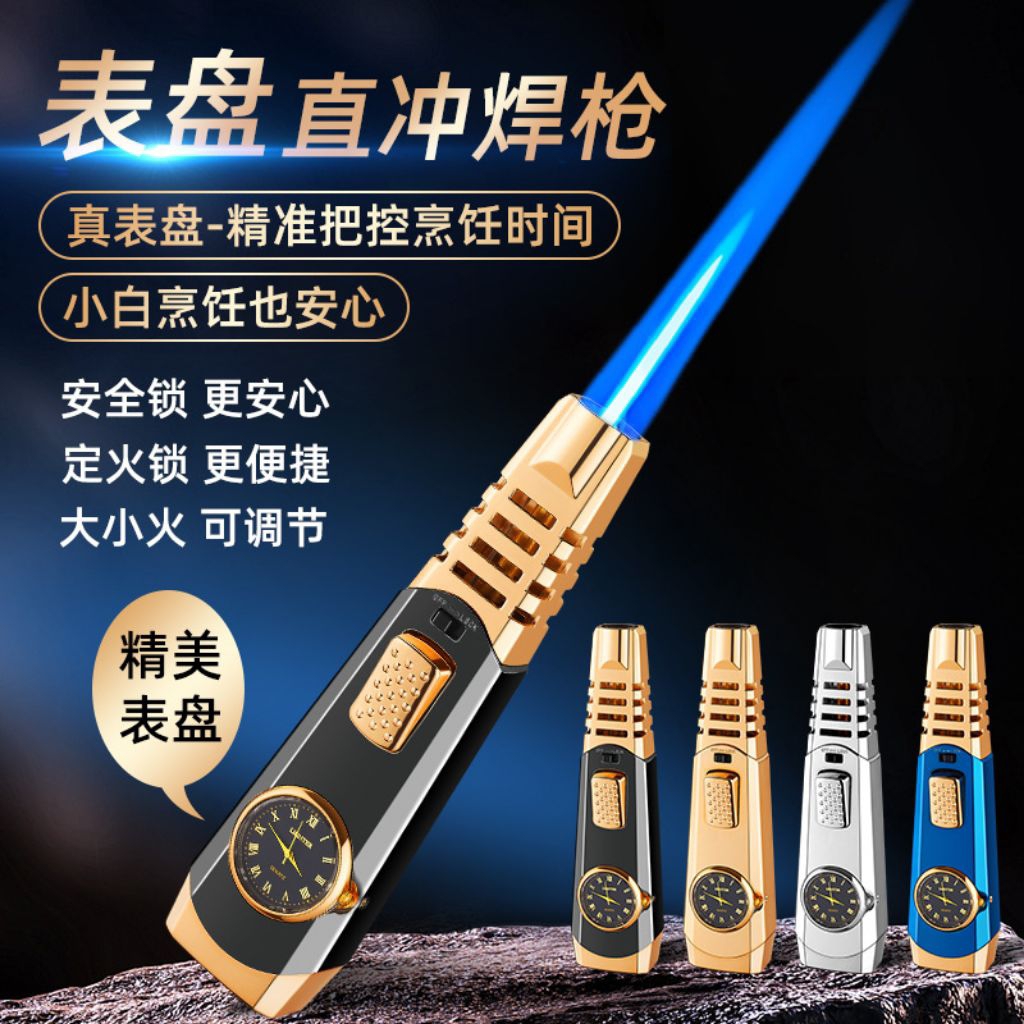 Korek Api Bara Las Gas Torch Jam Aktif Korek Api Lighter Torch Bara Las Jam Aktif