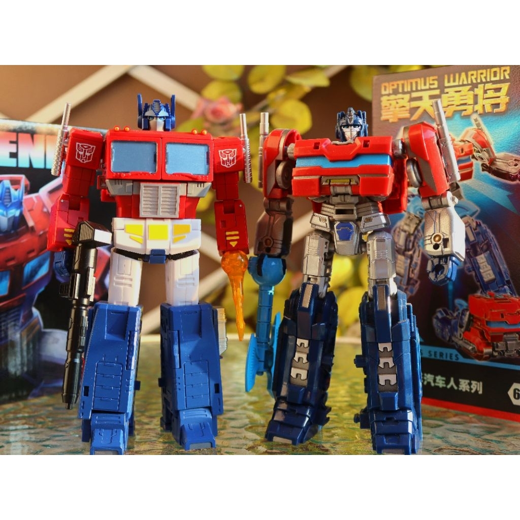 AS 08 Optimus Prime KO Studio Series 86 & JK 10 Optimus Prime Transformers One Mainline KO