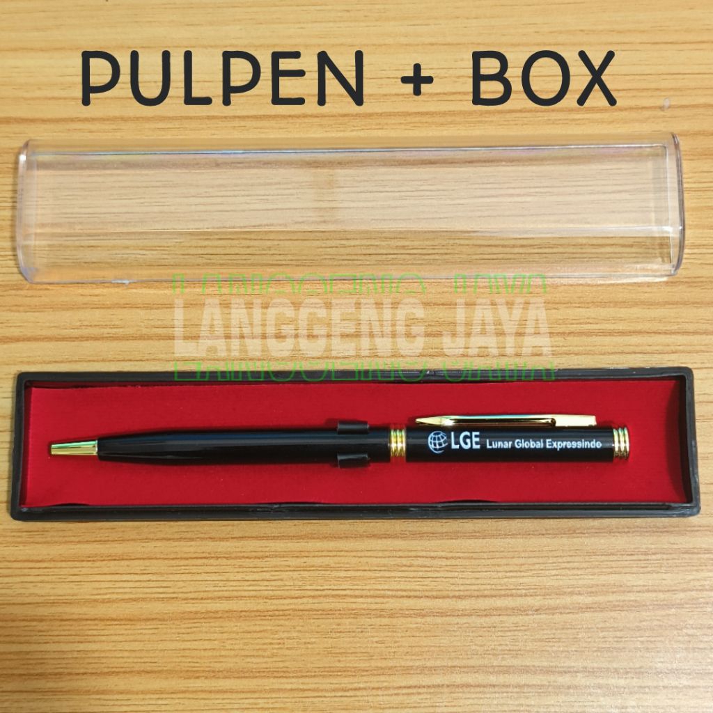 

Box Pulpen, pulpen include box, pulpen metal + box,kotak mika pulpen