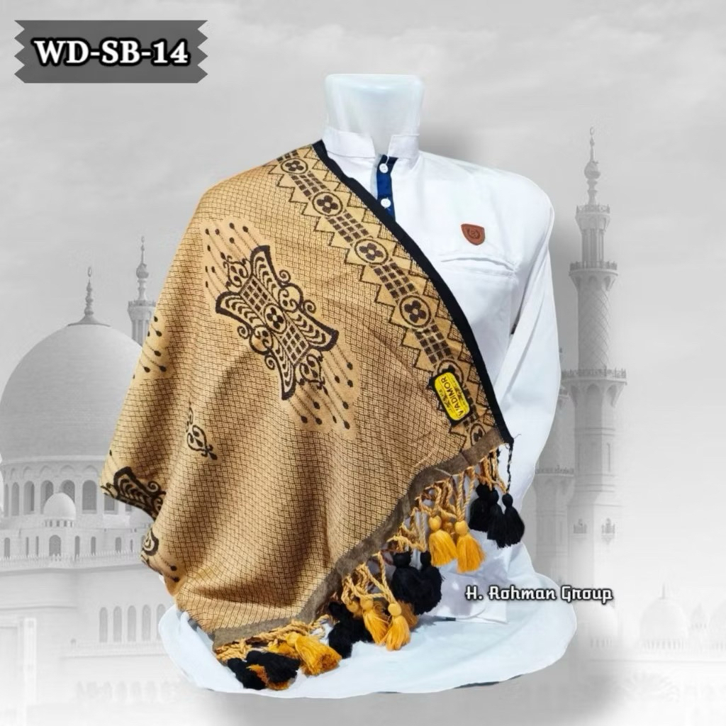 Sorban WADIMOR | Sorban Motif Batik Jaguard | Sorban Motif Terbaru