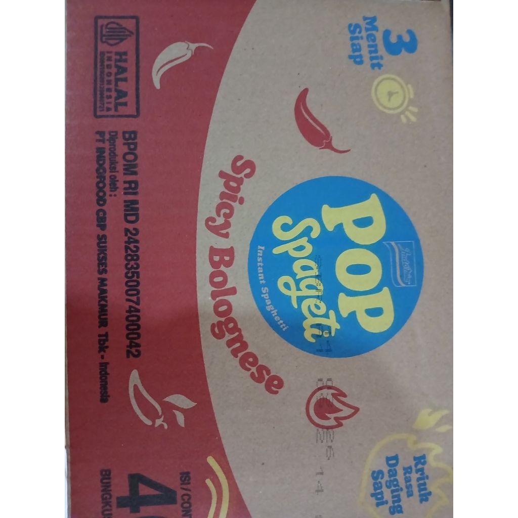 

pop spagheti spicy bolognese 1 dus