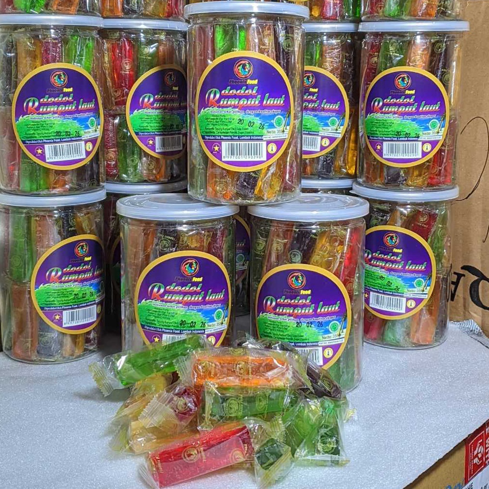 

Tren HALAL Kinjo Jelly Dodol Free Toples Isi 355gr Jelly Kinjo Viral Isian 355gr Toples