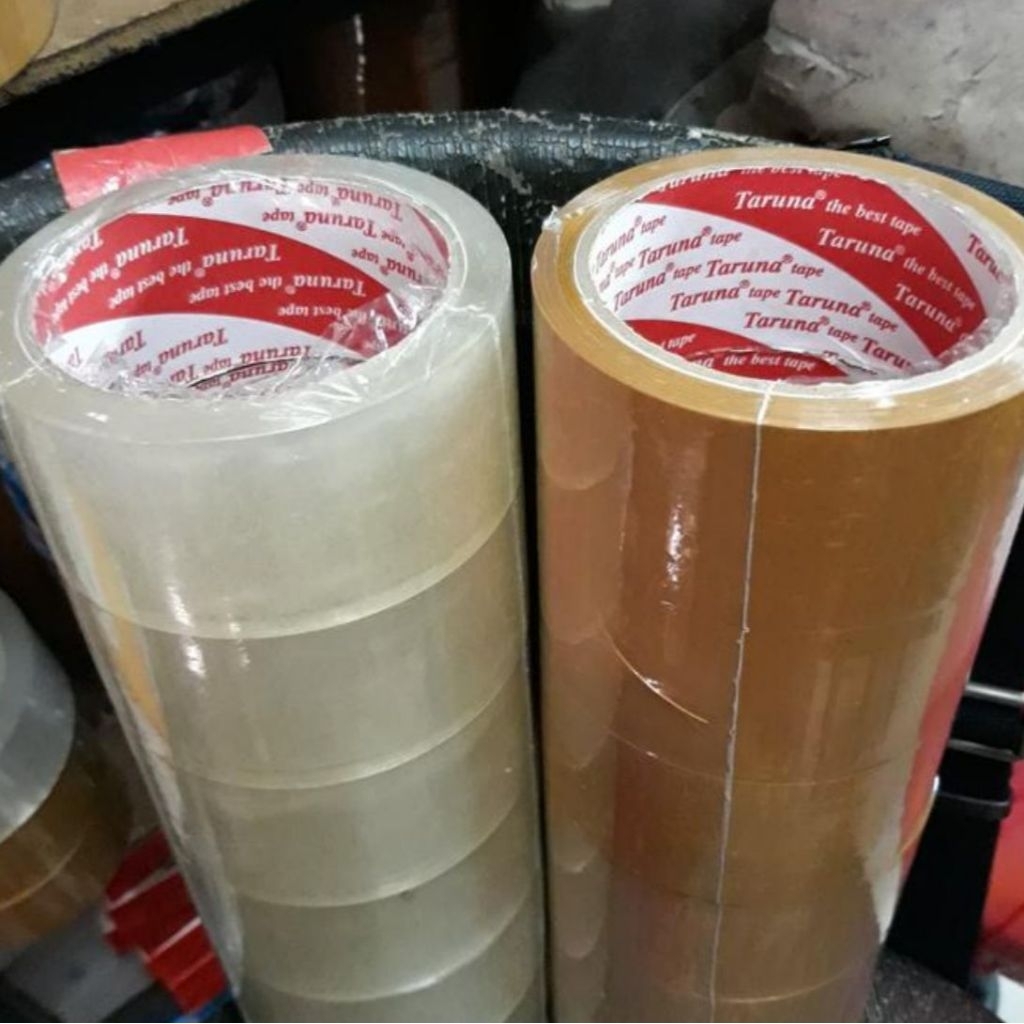 

lakban 45mm × 90yard bening coklat