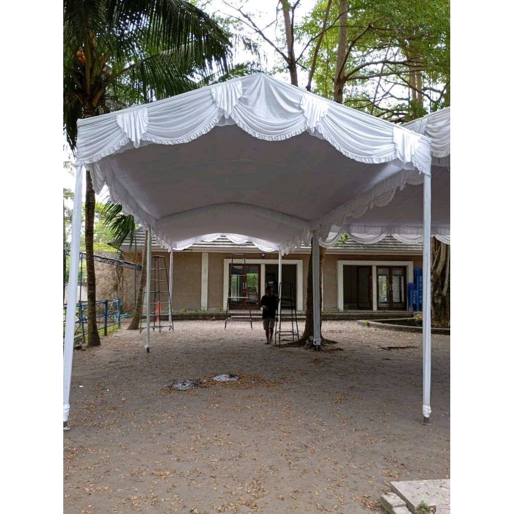 Kain Plafon Tenda Datar - Plafon Tenda Kain Abutai
