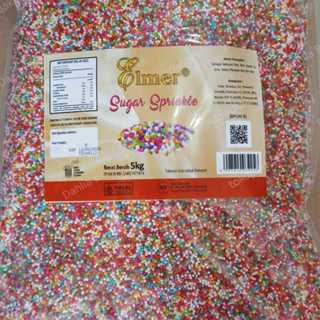 ELMER SPRINKLE KEMASAN REPACK 100GR & KEMASAN 1 KG / ELMER SUGAR SPRINKLE