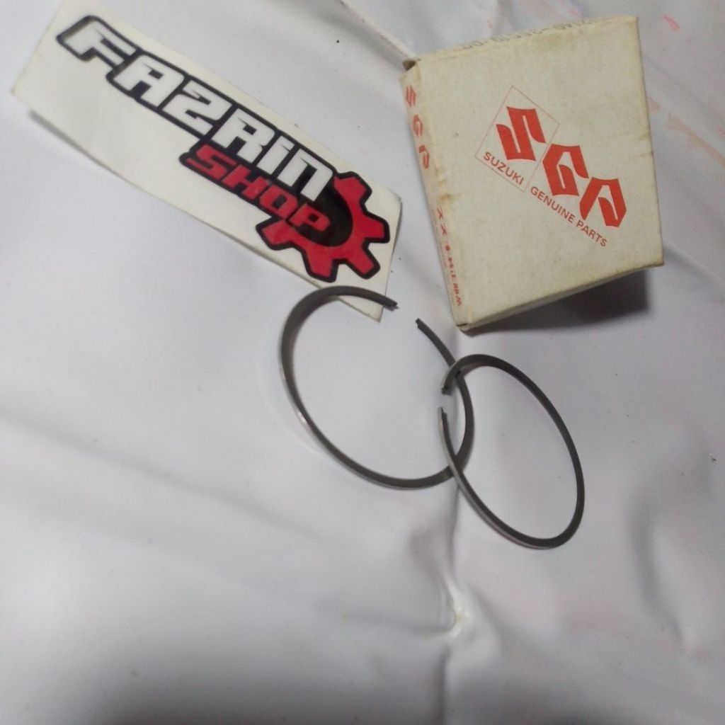 ring piston ngebul garage Suzuki RC100 RC100 os standar Suzuki original