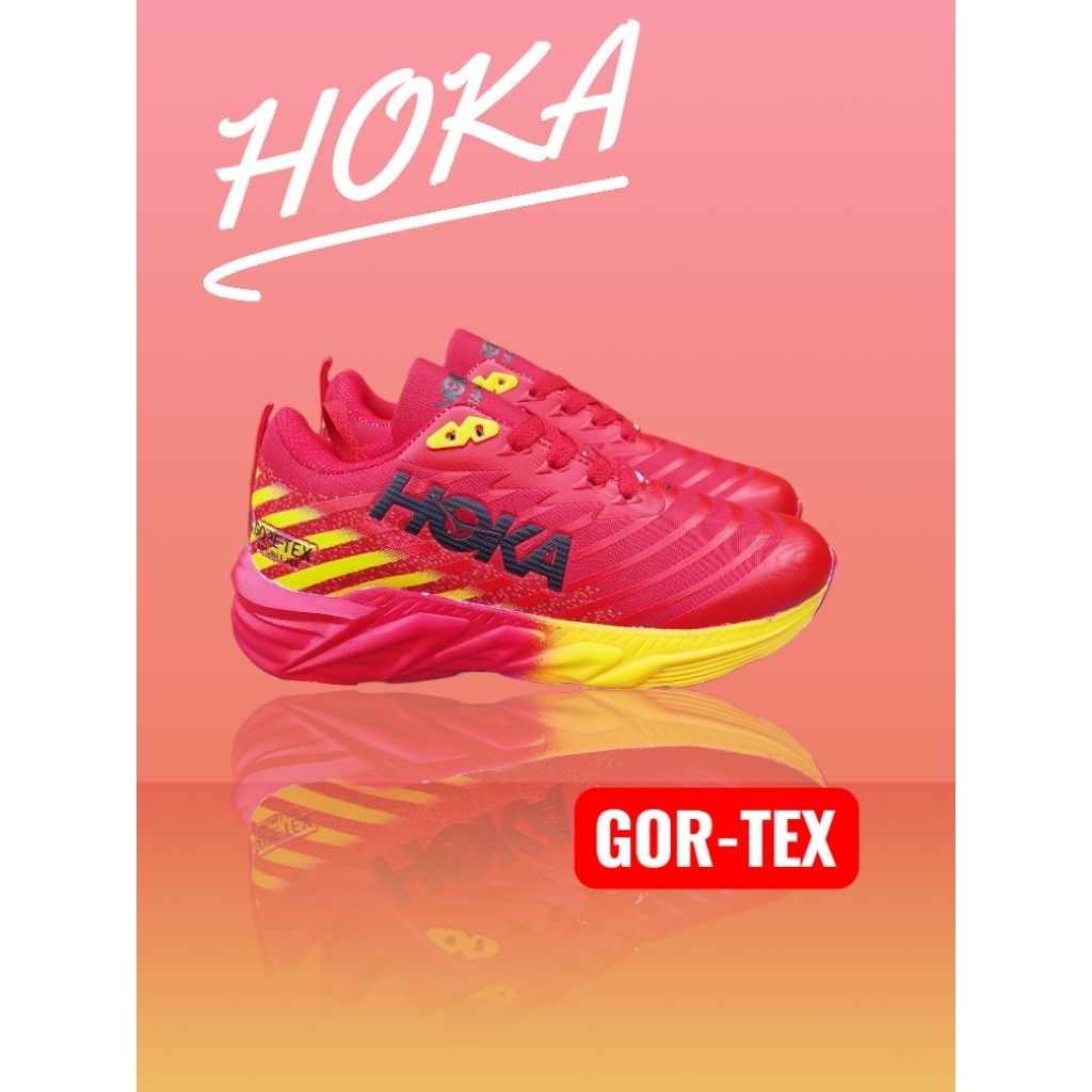Hoka Mach 5 Sepatu Wanita Running/lari, Aerobik, Senam