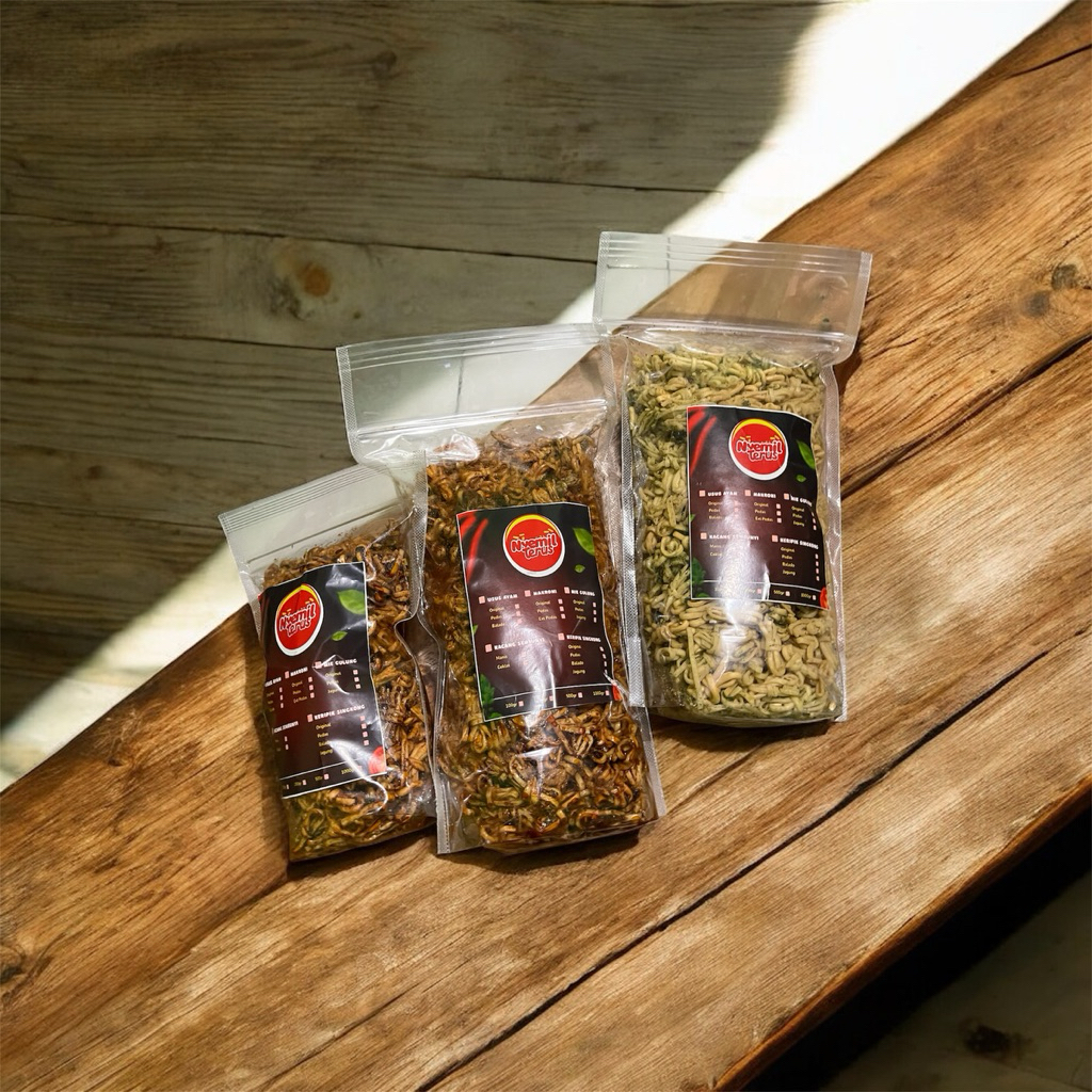 1kg mie gulung pedas daun jeruk - mie gulung renyah - mie gulung crispy - mie gulung 250gr / 500gr 1