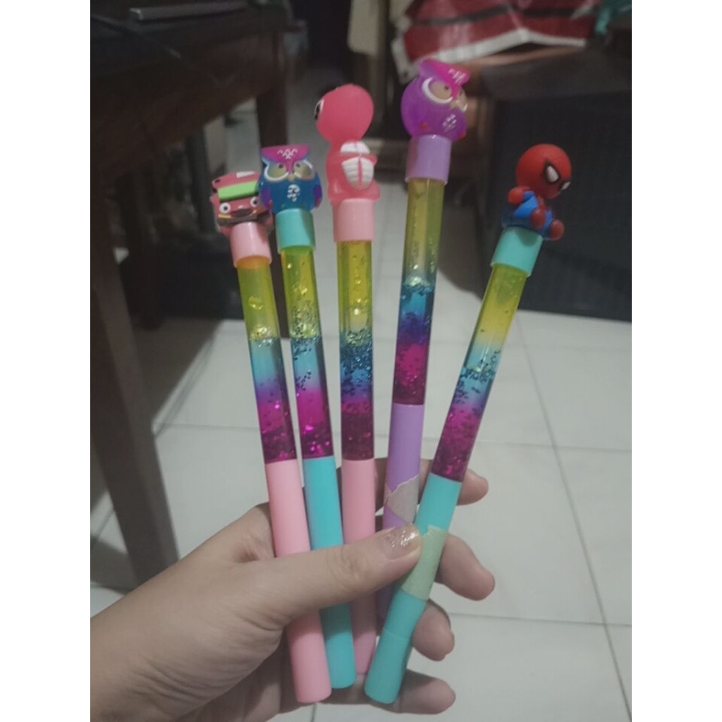 bolpen kertas tas tumbler lucu