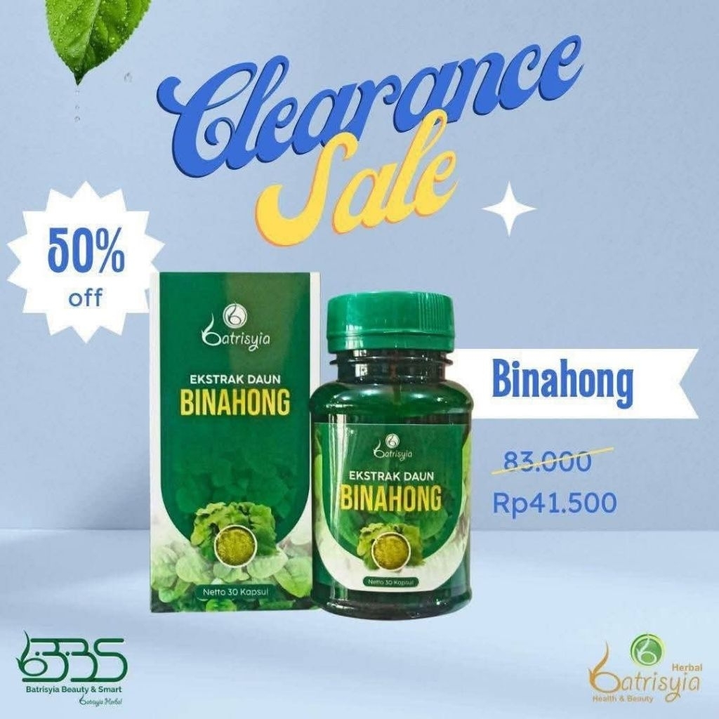 Batrisyia Ekstrak daun binahong