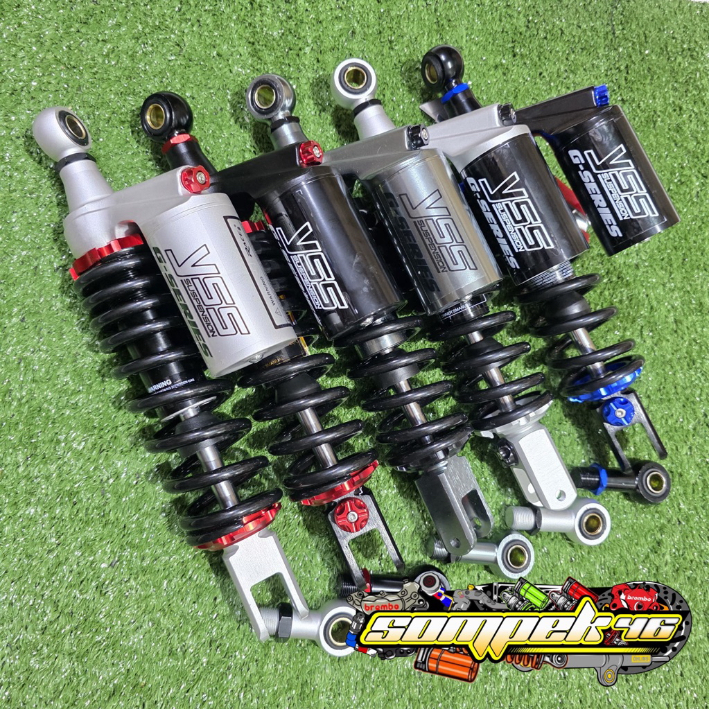 Shockbreaker terlaris shock belakang Vario 125 Vario 150 tabung 330 MM model copy YSS G-SERIES