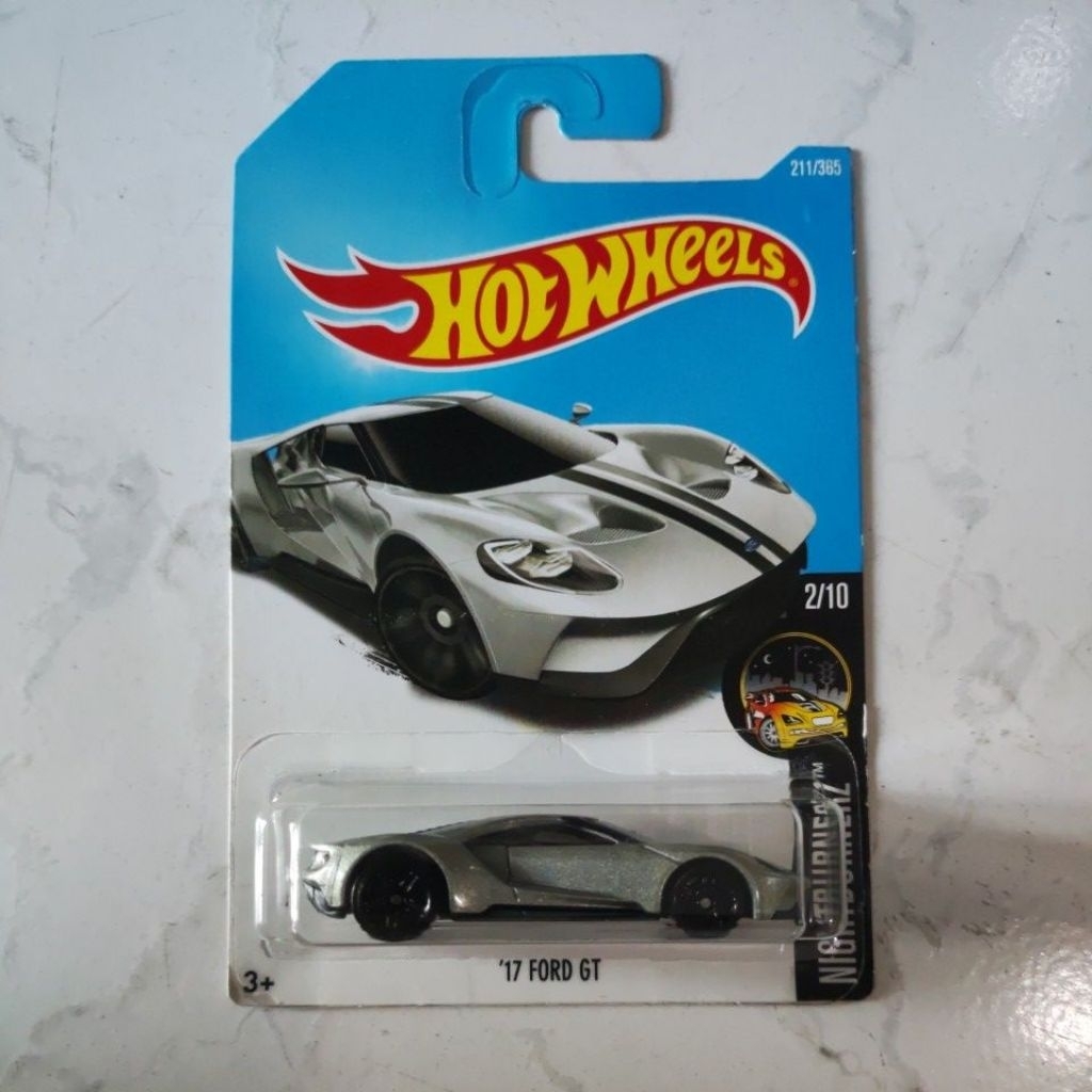 Hotwheels '17 Ford GT Silver