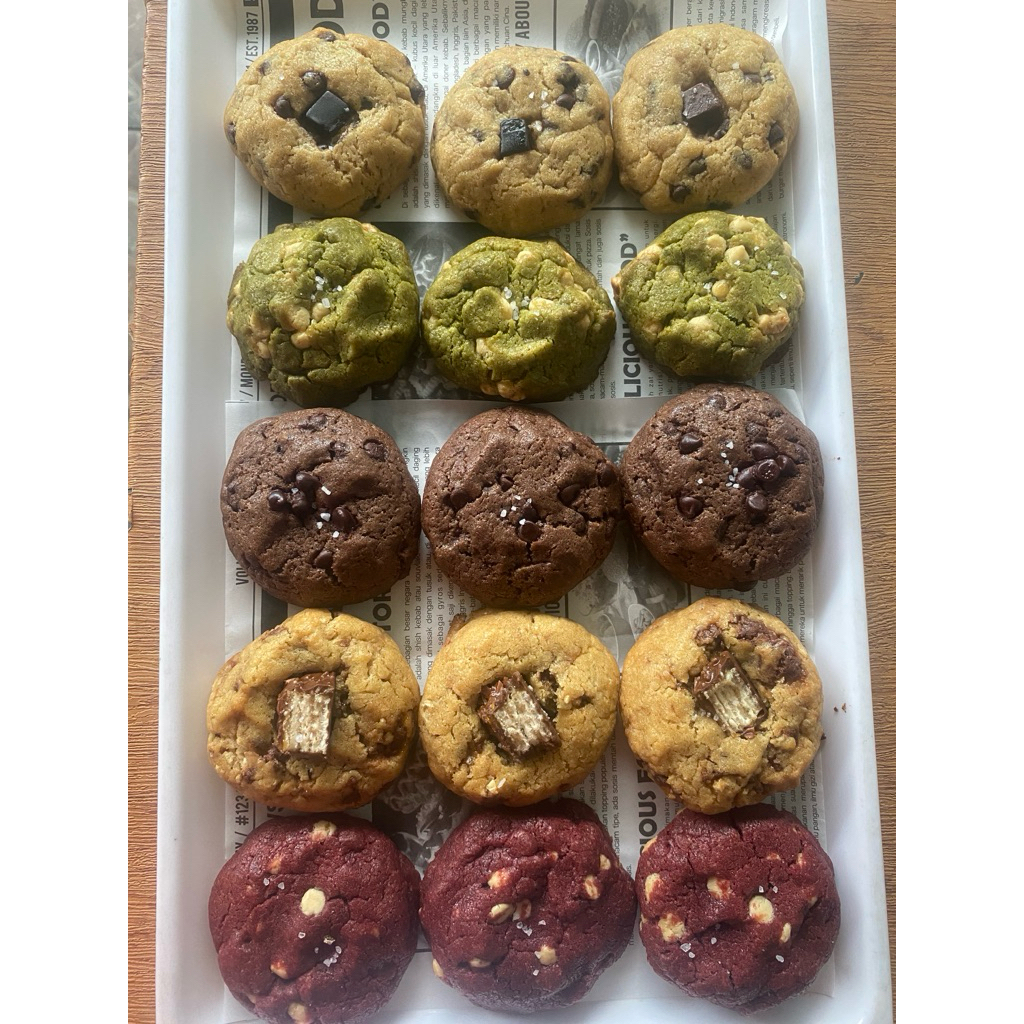 

Soft Cookies 4 varian rasa