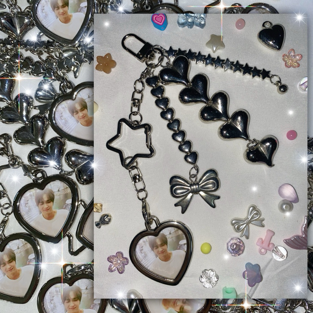 Heart of an Angel ; Haechan keychain photoframe