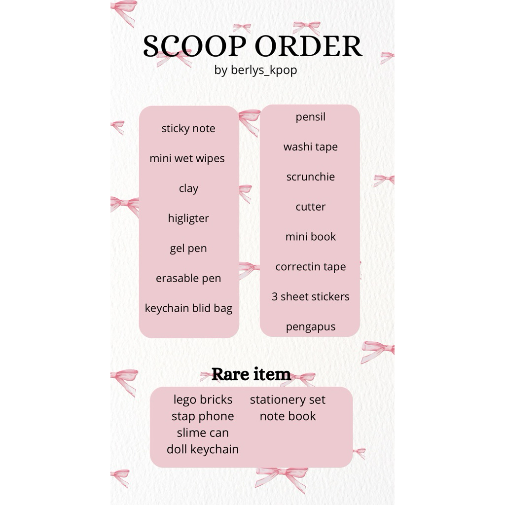 

Berlys mystery scoop