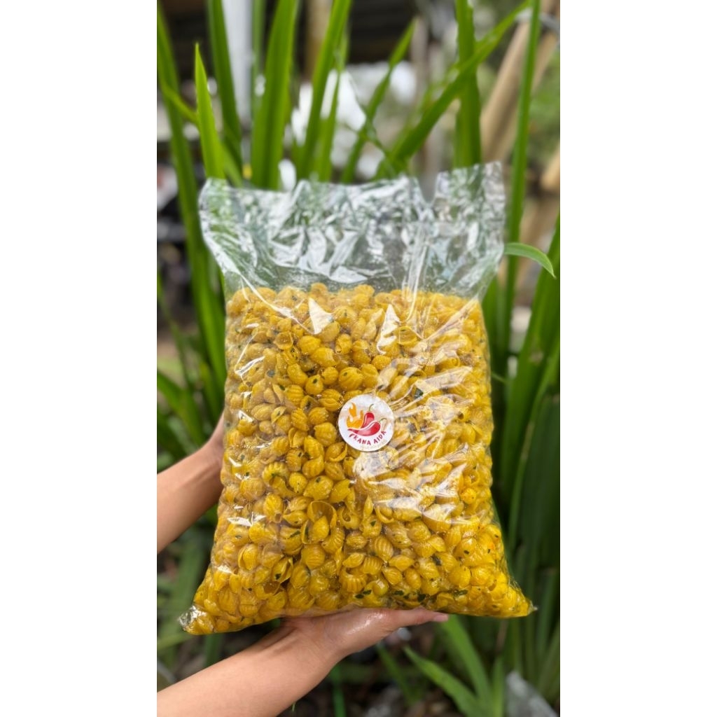 

MAKARONI KERANG DAUN JERUK, PEDAS GURIH 100% TIDAK KERAS