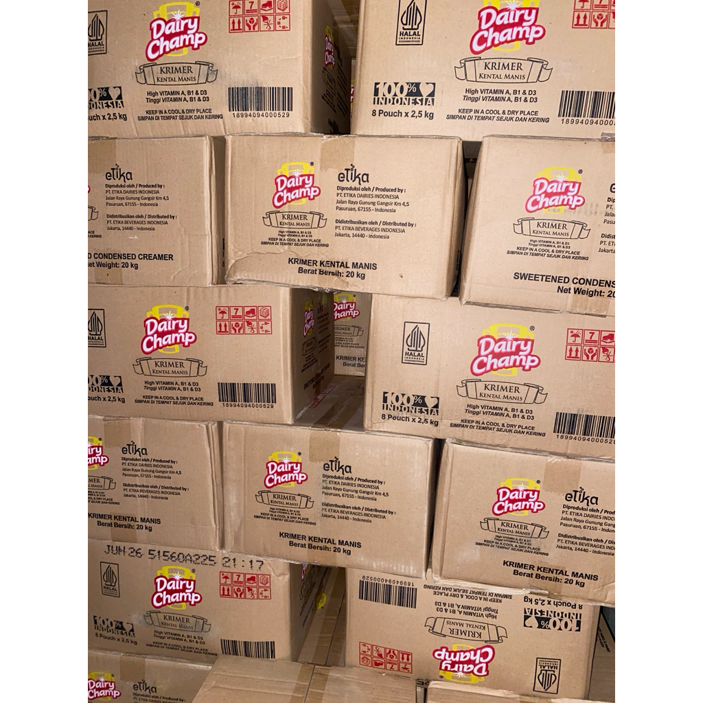 

SUSU DAIRY CHAMP 2.5 Kg isi 8 PACK | 1 DUS