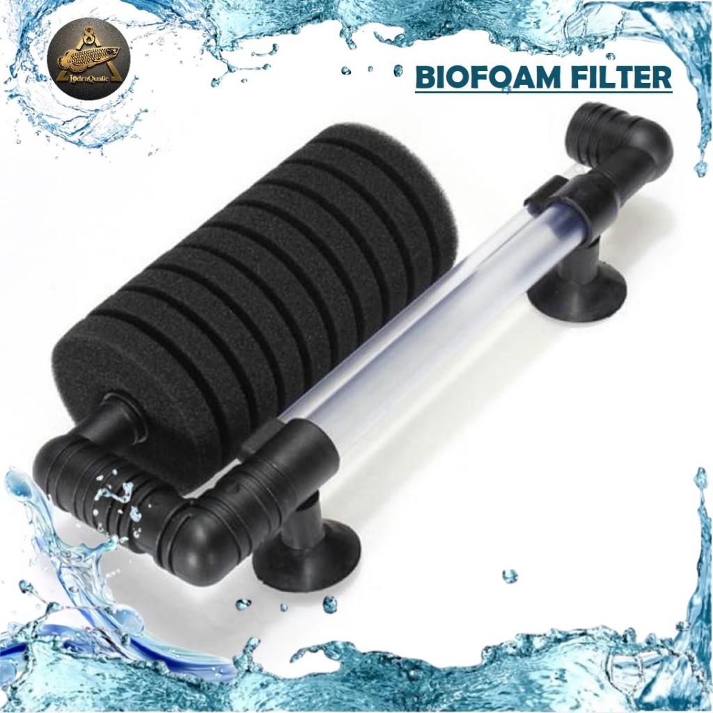 BIO FOAM SPONGE FILTER XY 2820 PIPA ATUR FILTER BUSA AERATOR AQUARIUM KECIL