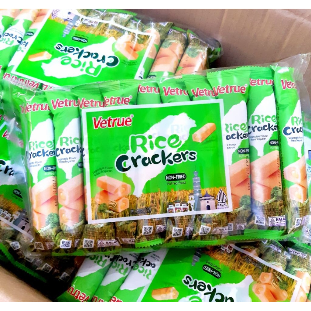 

RICE CRACKERS VEGETABLE VETRUE ISI 20