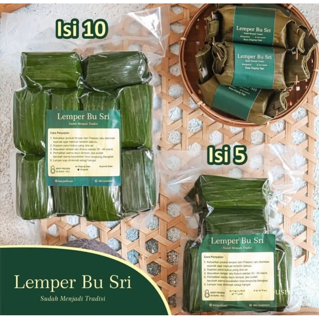 

Lemper Ibu Sri Jogja Kemasan