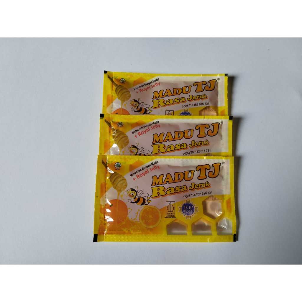 Madu TJ Rasa Jeruk Sachet