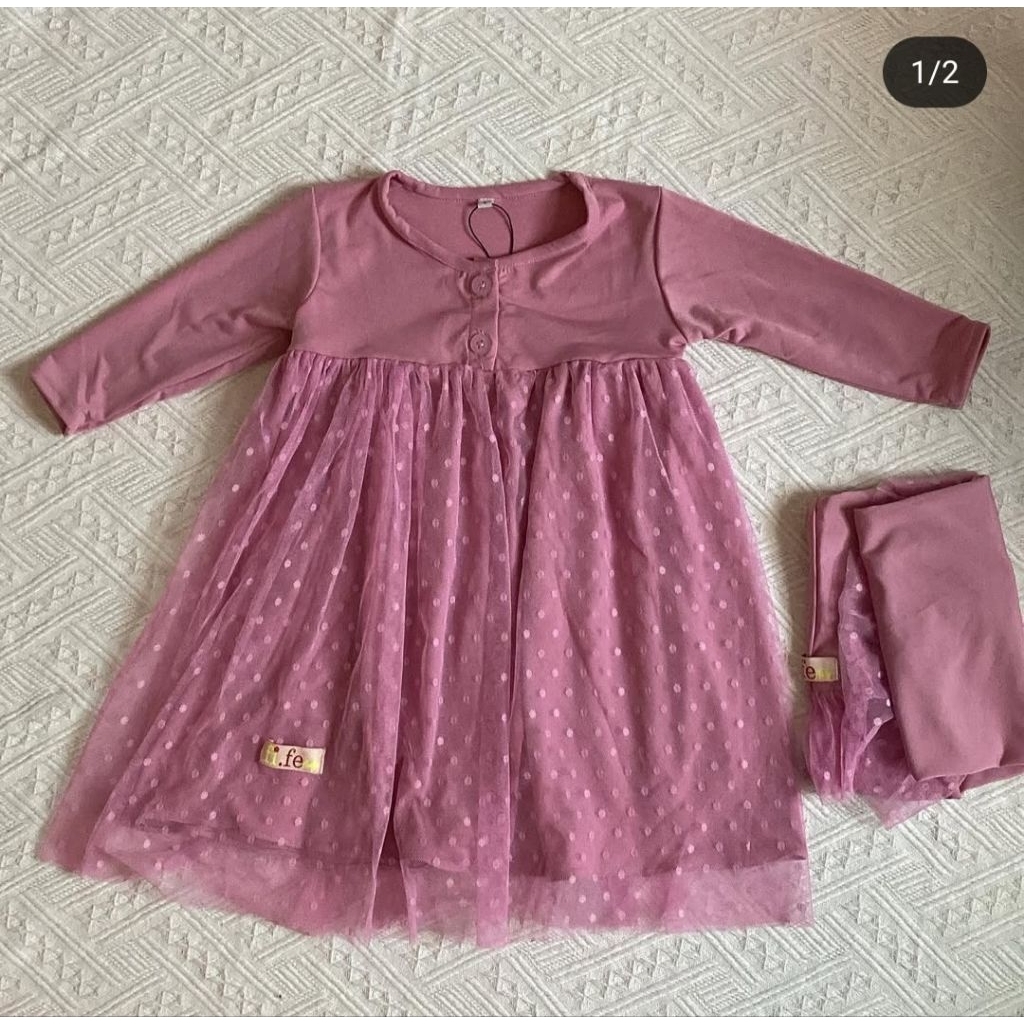 PRELOVED GAMIS ANAK BRAND