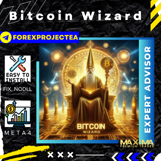 EA Robot Trading MT4 Bitcoin Wizard v3.10 - NODLL