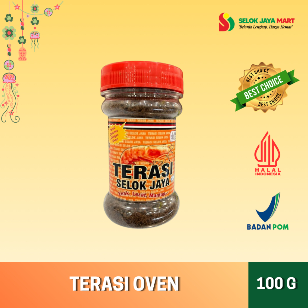 

TERASI OVEN SELOK JAYA 100G