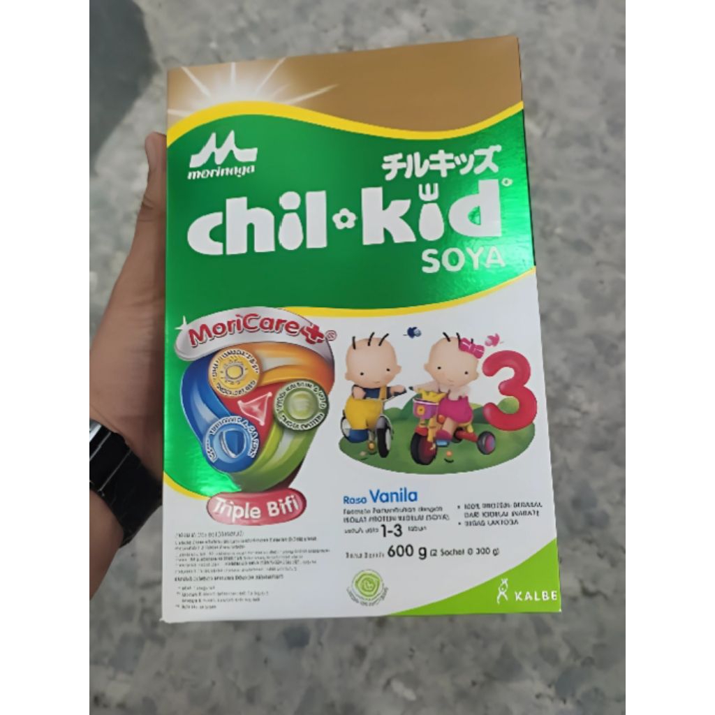 

Susu Morinaga Chil kid 600ml (3box)