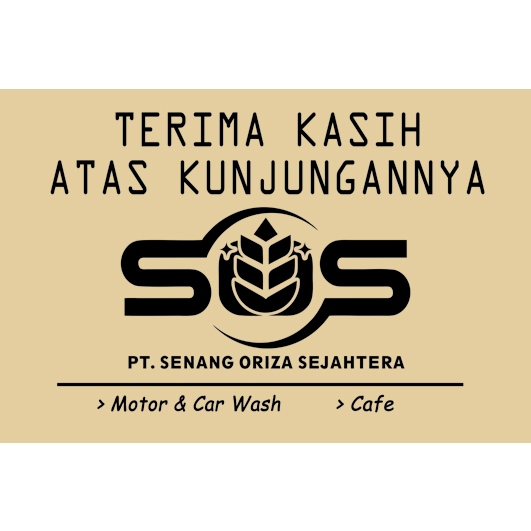 

cetak kertas Alas kaki carwash samson coklat